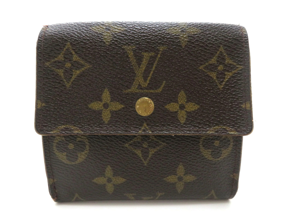 Louis Vuitton Portemonnaie Billet Carte Credit Monogram Compact Wallet Brown